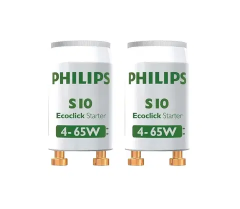Svítidla Philips SADA 2x Zářivkový startér S10 4-65W 