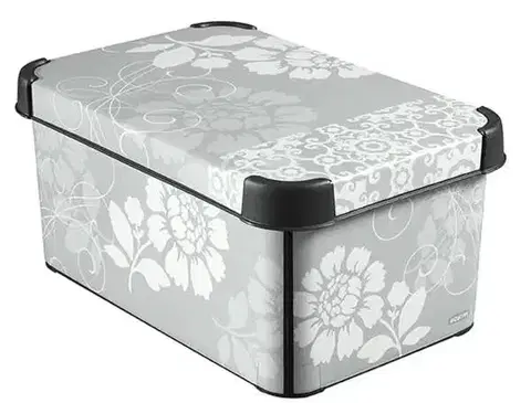 Boxy na hračky CURVER - Úložný dekorativní box S, Romance
