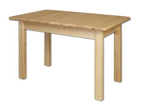 Jídelní stoly Rozkládací jídelní stůl PAHANG, 120-155x75x80 cm, masiv borovice, moření: …