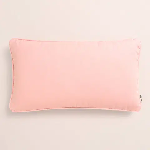 Dekorační povlaky na polštáře Elegantní povlak na polštář v pudrově růžové barvě 30 x 50 cm