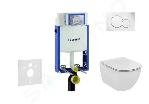 Kompletní WC sady Ideal Standard Geberit Kombifix s tlačítkem Sigma01 110.302.00.5 NU1
