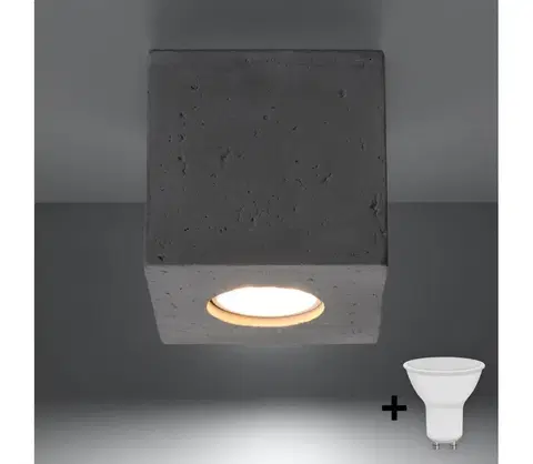 Svítidla Brilagi Brilagi -  LED Bodové svítidlo MURO 1xGU10/7W/230V beton 