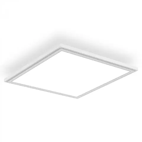 LED stropní svítidla BRILONER Svítidlo LED panel, 45 cm, 2200 lm, 22 W, bílé BRILO 7178-016