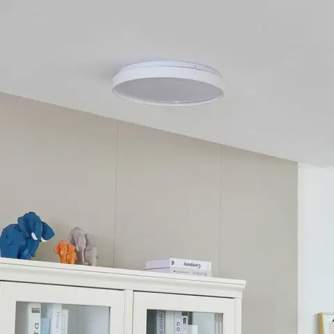 Inteligentní stropní svítidla Lindby Lindby Mirren LED stropní světlo smart, bílá
