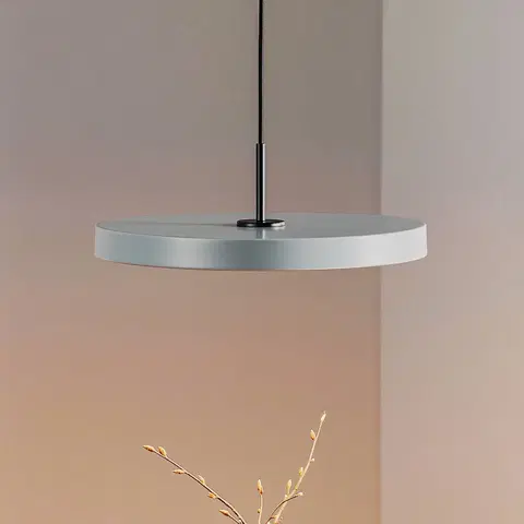Závěsná světla UMAGE UMAGE Asteria střední závěsná LED lampa Ultimate Grey