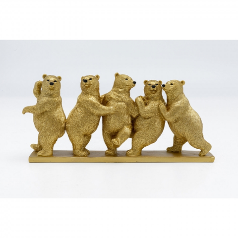 Sošky medvědů KARE Design Soška Medvědi v rozmaru 14cm