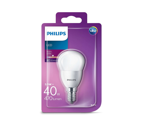 LED osvětlení Philips LED Žárovka Philips E14/5,5W/230V 2700K 
