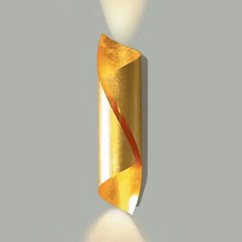 Nástěnná svítidla Knikerboker Knikerboker Hué LED nástěnné světlo V 54cm zlacené