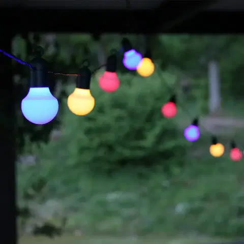 Dekorativní řetězy STAR TRADING Hooky RGB LED pohádková světla