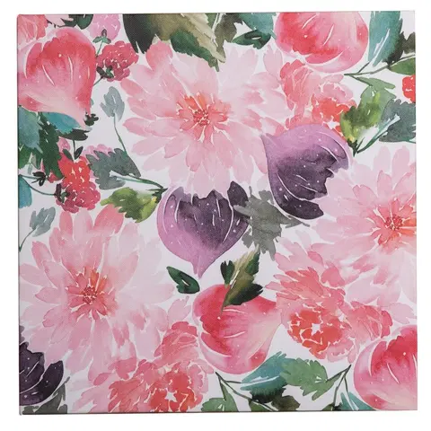 Obrazy Obraz na plátně Flower garden, 28 x 28 cm