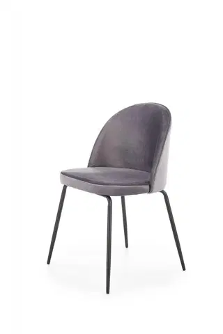 Židle Jídelní židle K314 Halmar Šedá