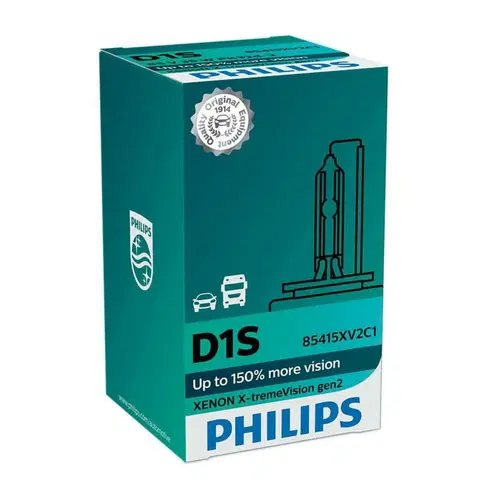 Autožárovky Philips xenon D1S X-tremeVision 85415XV2C1 PK32d-2