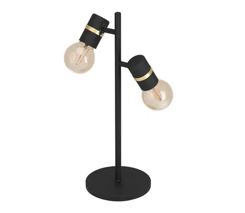 Lampy Eglo Eglo 900178 - Stolní lampa LURONE 2xE27/10W/230V 