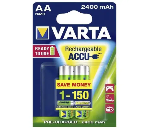 Baterie primární VARTA Varta 56706 - 2 ks Nabíjecí baterie ACCU AA NiMH/2100mAh/1,2V 