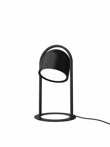 LED stolní lampy WOFI Stolní lampa Nizza 1x 10,5W LED 1100lm 3000K černá 8045-102