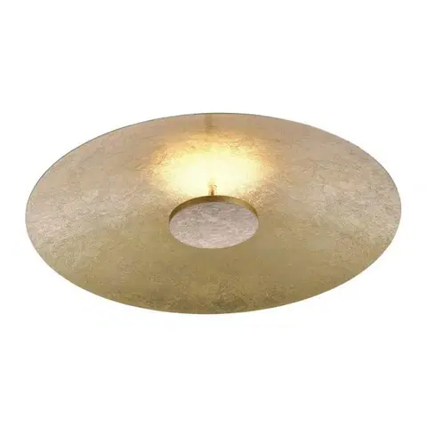 Designová stropní svítidla PAUL NEUHAUS LED stropní svítidlo, imitace plátkového zlata, proti oslnění 3000K PN 8132-12