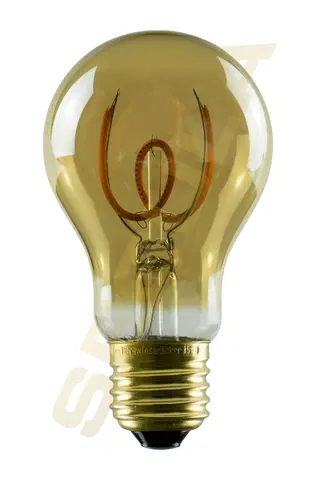 LED žárovky Segula 50645 LED soft žárovka A19 zlatá E27 3,2 W (17 W) 160 Lm 1.800 K