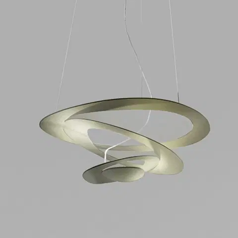 Designová závěsná svítidla Artemide PIRCE MINI LED závěs zlatá 1256120A