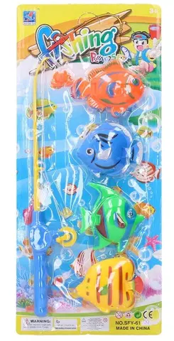 Hračky WIKY - Lovení rybiček na magnet