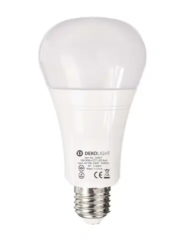LED žárovky Light Impressions Deko-Light LED RF-smart, E27, 230V, DIM, 2700-6500K, 12W 1100lm 220° stmívatelné 843517