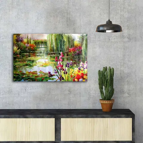 Obrazy Hanah Home Reprodukce obrazu Claude Monet 70x45 cm