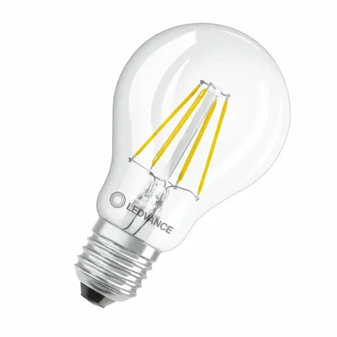 LED žárovky OSRAM LEDVANCE LED CLASSIC A 40 P 4W 840 FIL CL E27 4099854069673