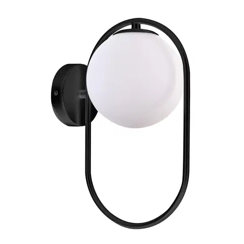 LED osvětlení Nástěnná lampa CORDEL 1xG9 Candellux Černá