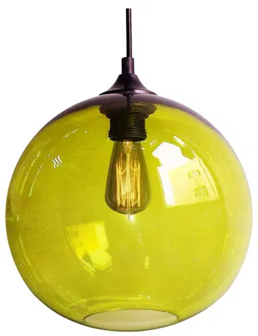 LED osvětlení Závěsná lampa EDISON Z Candellux Zelená