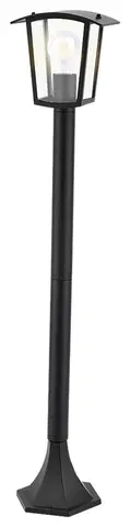 Stojací svítidla Rabalux venkovní sloupkové svítidlo Taverna E27 1x MAX 15W černá IP44 7129
