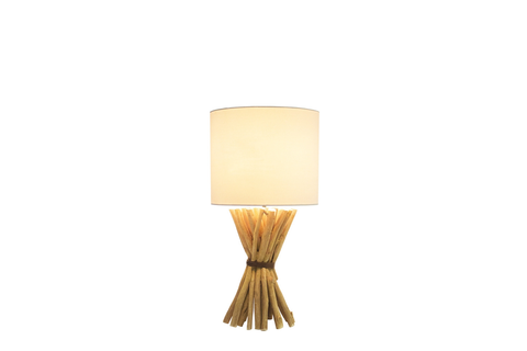 Stolní lampy LuxD 24356 Designová stolní lampa Leonel 54 cm longan