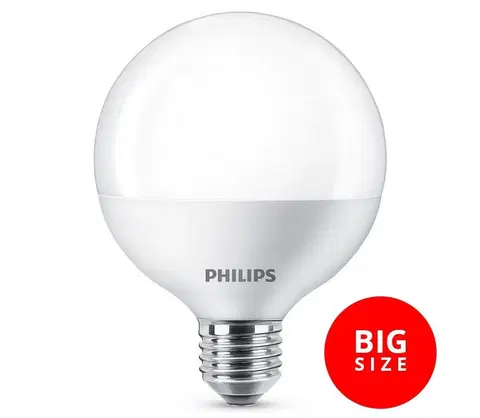 Žárovky Philips LED Žárovka Philips G95 E27/8,5W/230V 6500K 
