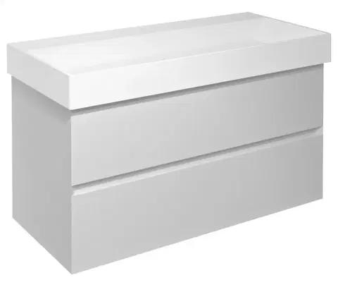 Koupelnový nábytek SAPHO FILENA umyvadlová skříňka 95x51,5x43cm, bílá mat FID1210W