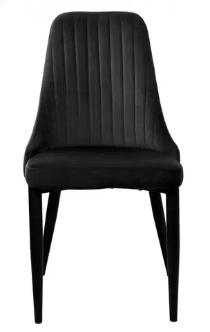 Židle TZB Židle LORIENT VELVET černá