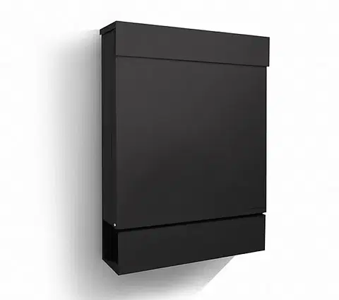 Poštovní schránky Radius design cologne Schránka na dopisy RADIUS DESIGN (LETTERMANN M black 762F) černá