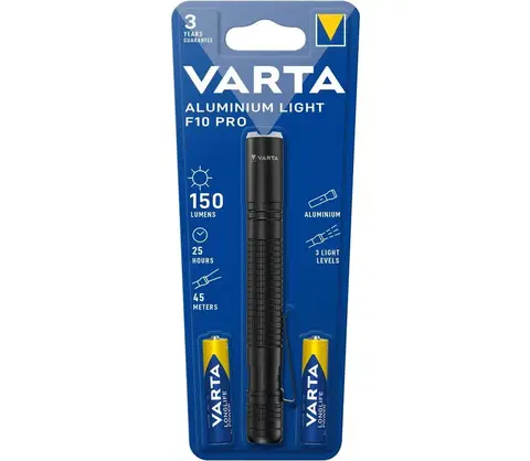Čelovky VARTA Varta 16606101421 - LED Svítilna ALUMINIUM LIGHT LED/2xAAA 