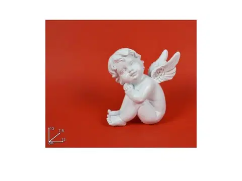 Sošky, figurky - andělé PROHOME - Anděl 13cm