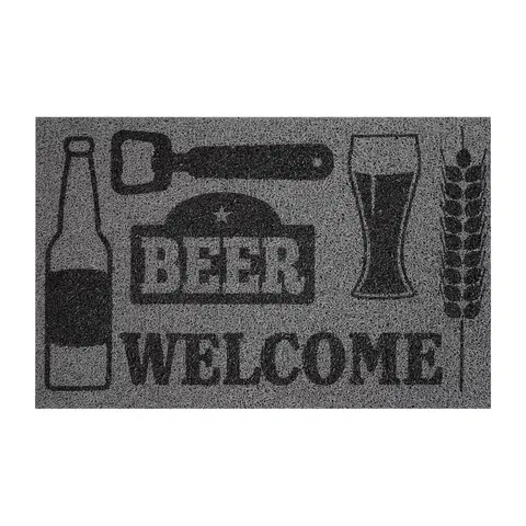 Ložnice|Bytové doplňky Rohožka Beer/Welcome šedá