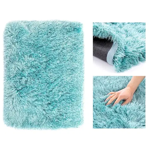 Koberce a koberečky Koberec AmeliaHome Floro tyrkysový, velikost 160x200