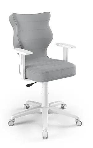 Kancelářské židle Entelo Kancelářská židle PETIT 5 | bílá podnož Velvet 3