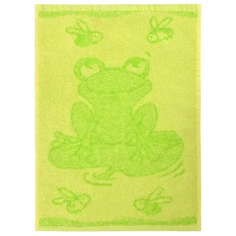 Ručníky Profod Dětský ručník Frog green, 30 x 50 cm