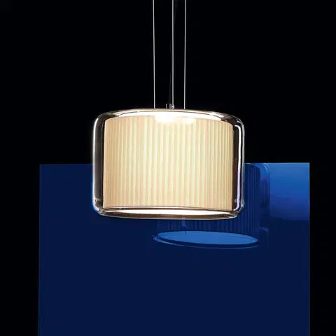 Závěsná světla Marset MARSET Mercer 44 závěsná lampa, bavlna