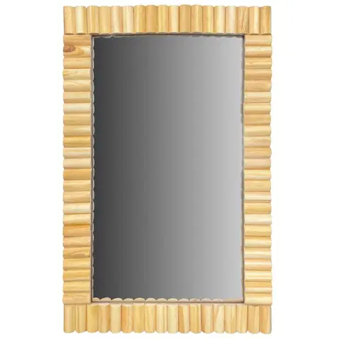Koupelnová zrcadla REA Nástěnné zrcadlo Boho 55CM KLNA-MR01 HOM-02803