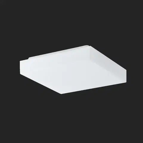 Klasická nástěnná svítidla OSMONT 55311 LIBRA 1 stropní/nástěnné skleněné svítidlo bílá IP44 2x40W E27