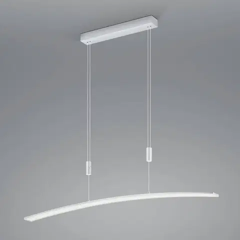 Závěsná světla HELL LED závěsné světlo Dual s dálkovým ovládáním CCT hliník