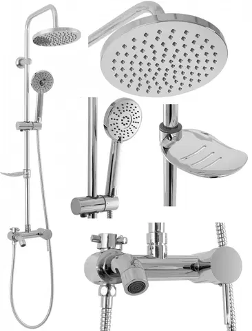 Sprchy a sprchové panely Sprchový set Rea LUIS chromovaný