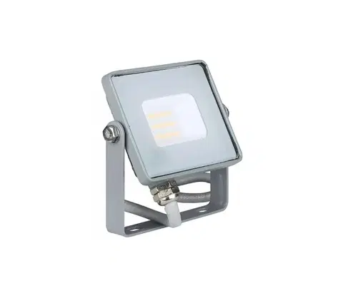 LED osvětlení  LED Reflektor SAMSUNG CHIP LED/10W/230V IP65 3000K šedá 
