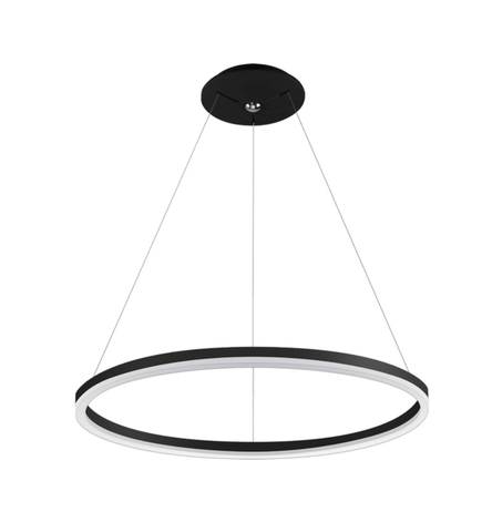 Designová závěsná svítidla Palnas Závěsné svítidlo LED Dona černá 62002125