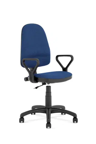 Kancelářské židle HALMAR Kancelářská židle BRAVO modrá/černá