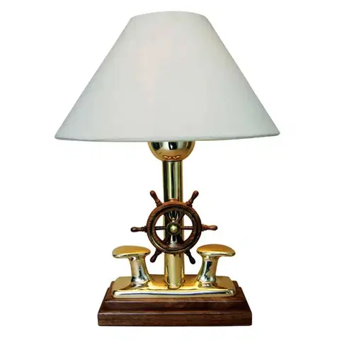 Stolní lampy Sea-Club Dekorativní stolní lampa LUV se dřevem