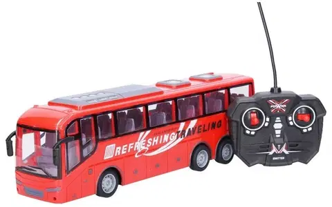 Hračky - RC modely WIKY - Autobus RC na dálkové ovládání 32 cm